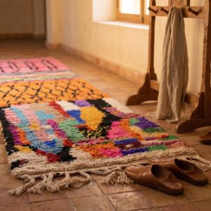 Berber Pink Orange Rug