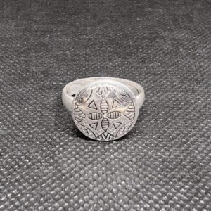Handmade Sterling Silver Tuareg Ring: Ethnic Boho Berber Tribal Jewelry