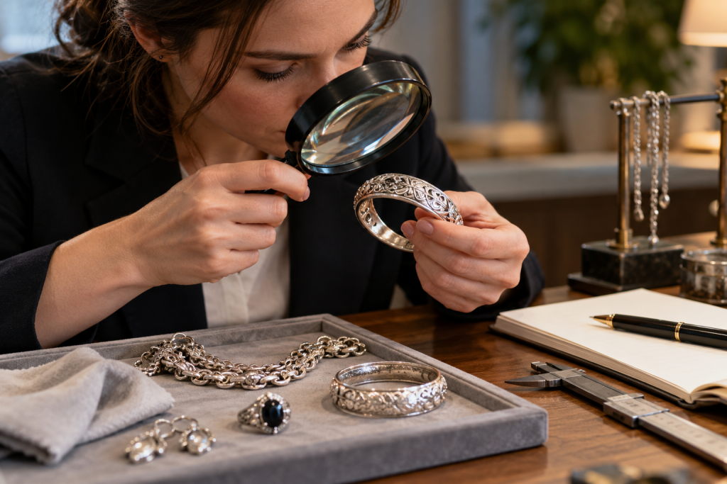 Examining Amazigh jewelry materials and details