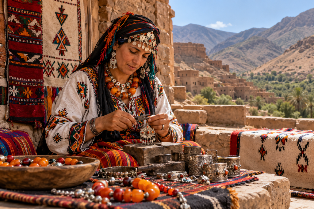 Amazigh jewelry heritage and craftsmanship