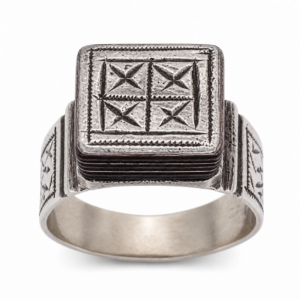 Amazigh Bague en argent Tribal Touareg Berbère Ring