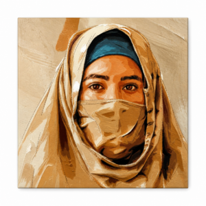 Amazigh Berber Kabyle Tuareg Woman Sahara Digital Download Wall Art