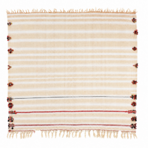 Amazigh Berber Wedding Veil Henna Textile Wall Art