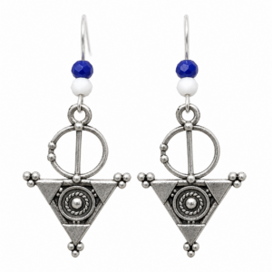 Amazigh Boucles d oreilles berbère femme argent Earrings