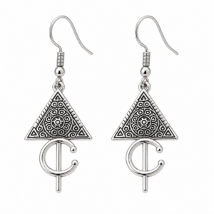 Amazigh Boucles d oreilles berbère femme argent Earrings