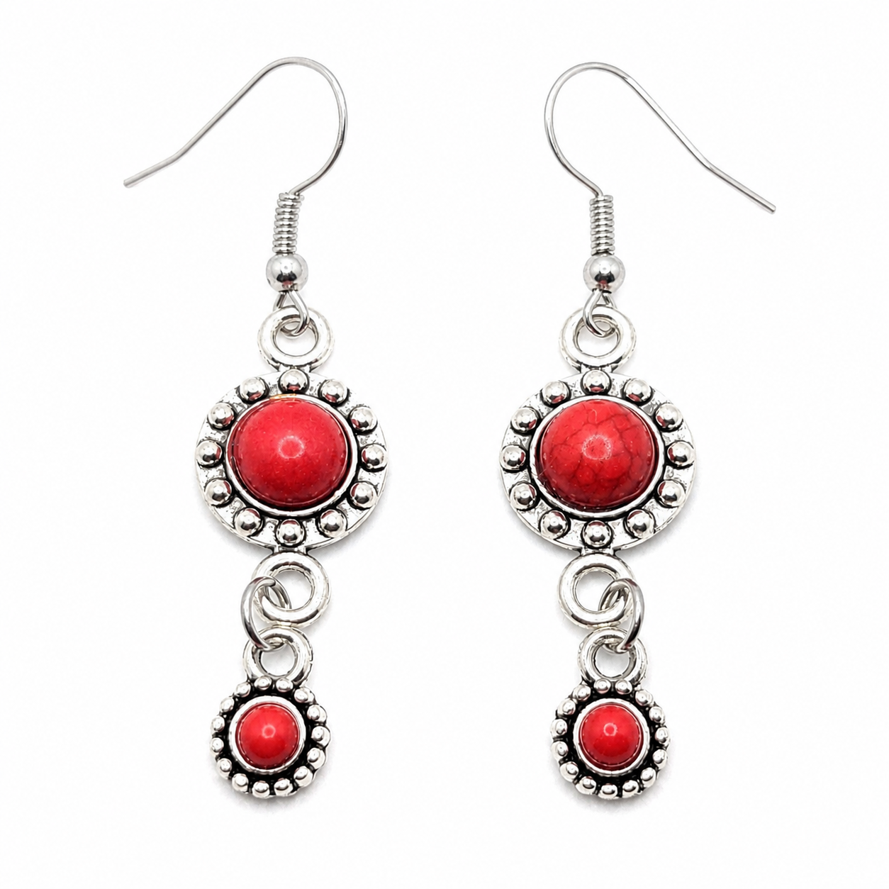 Amazigh Boucles d oreilles berbère femme ethnique- Earrings