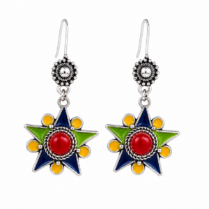 Amazigh Boucles d oreilles kabyles Bijou berbère- Earrings