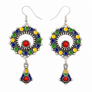 Amazigh Boucles d oreilles kabyles Bijou berbère- Earrings
