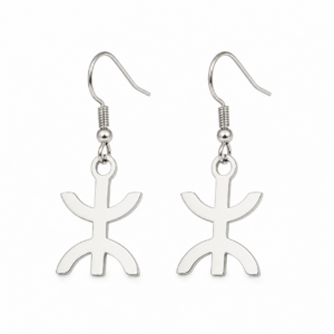 Amazigh Boucles d oreilles YAZ tifinagh Adaptation moderne