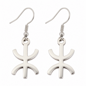 Amazigh Boucles d’oreilles YAZ tifinagh d oreilles Adaptation