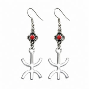 Amazigh Boucles d’oreilles YAZ tifinagh d oreilles Adaptation