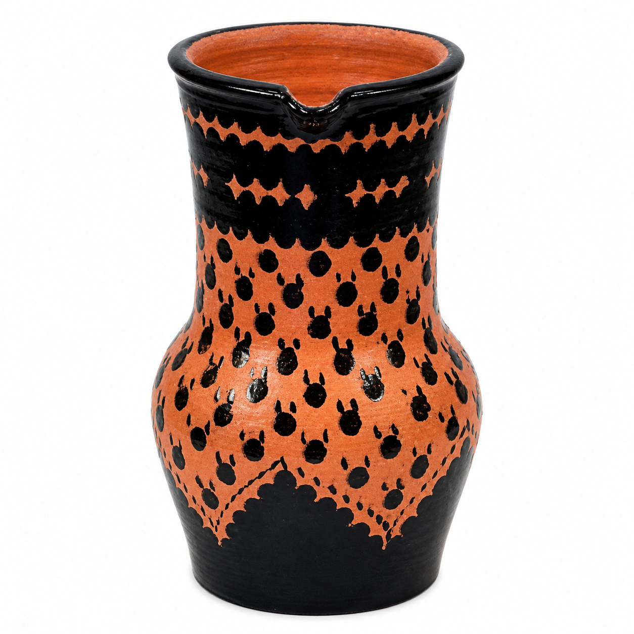 Amazigh Ceramic Piece - Ceramic Distinctive Style for Everyday Heritage Use
