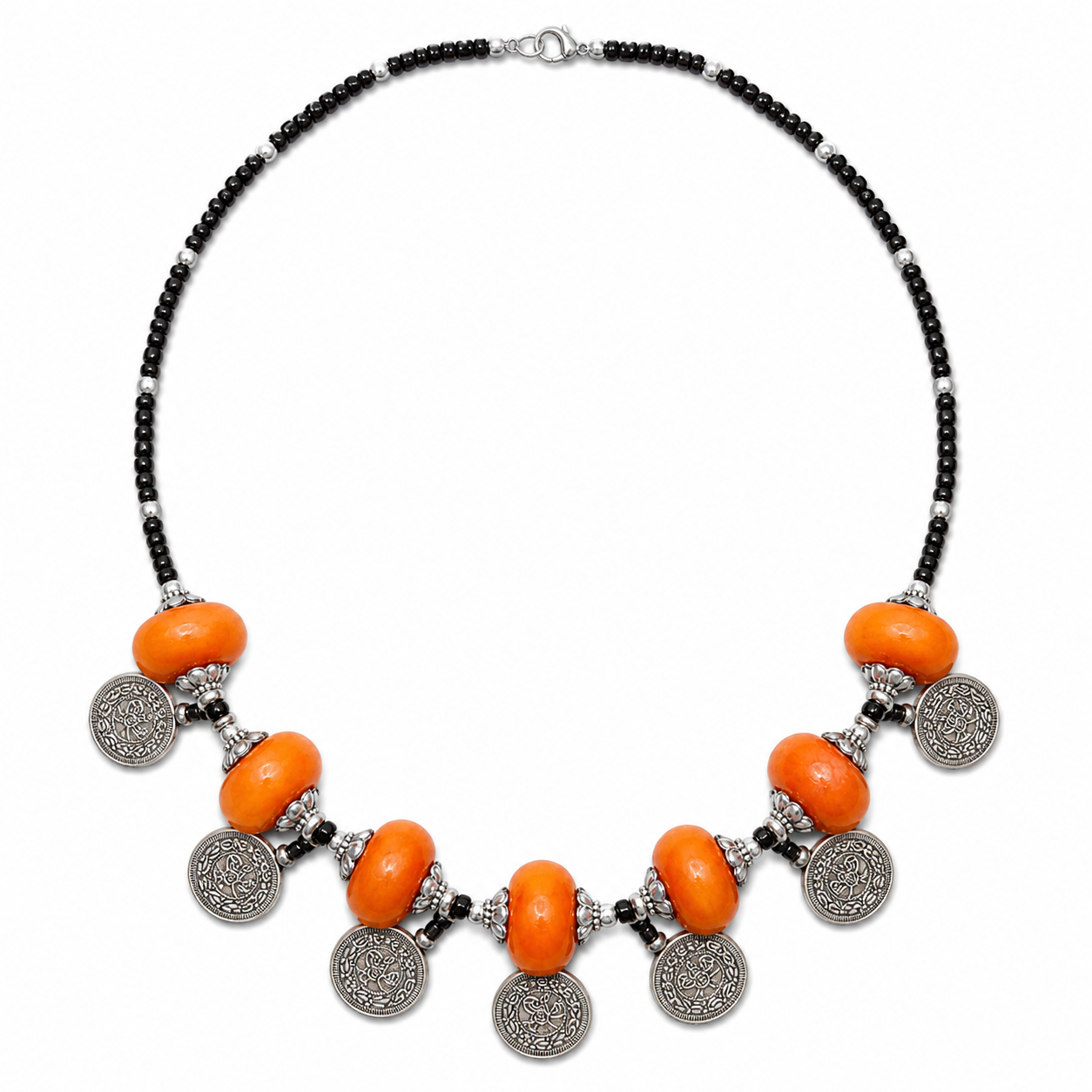 Amazigh Collier rif traditionnel marocain Bijou fait Necklace