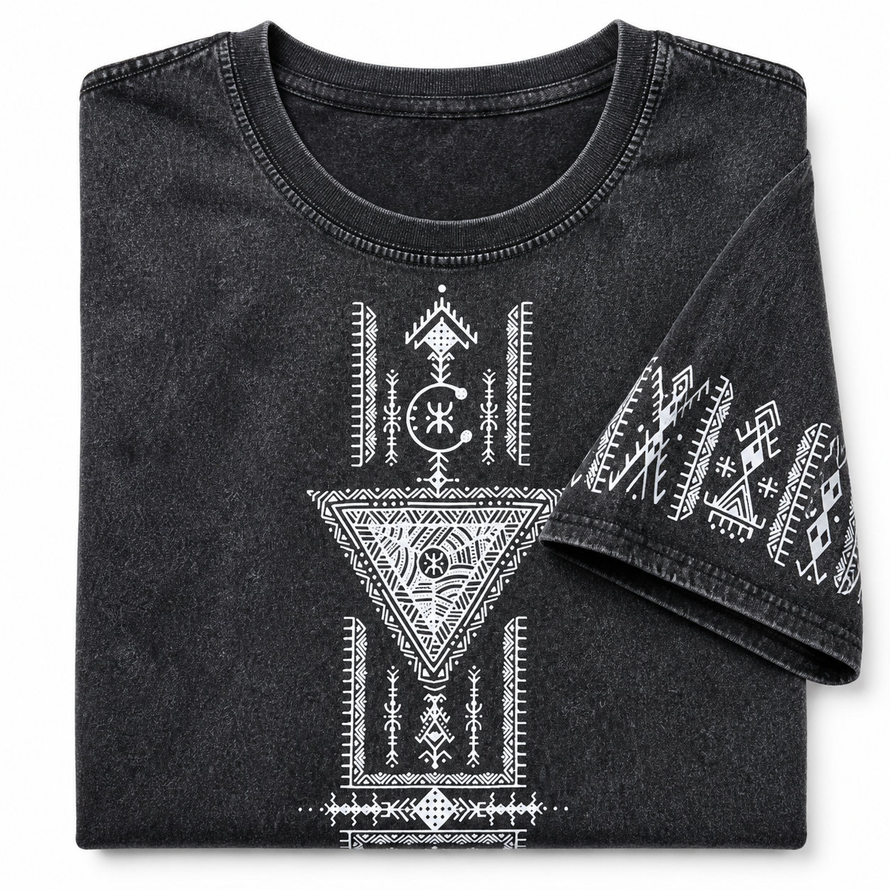 Amazigh Freedom and Generosity YAZ Handmade Cotton T-Shirt