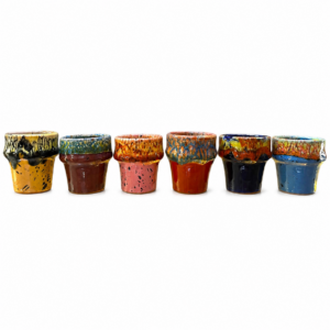 Amazigh Handmade Ceramic Espresso Cups Set 50ml Mug