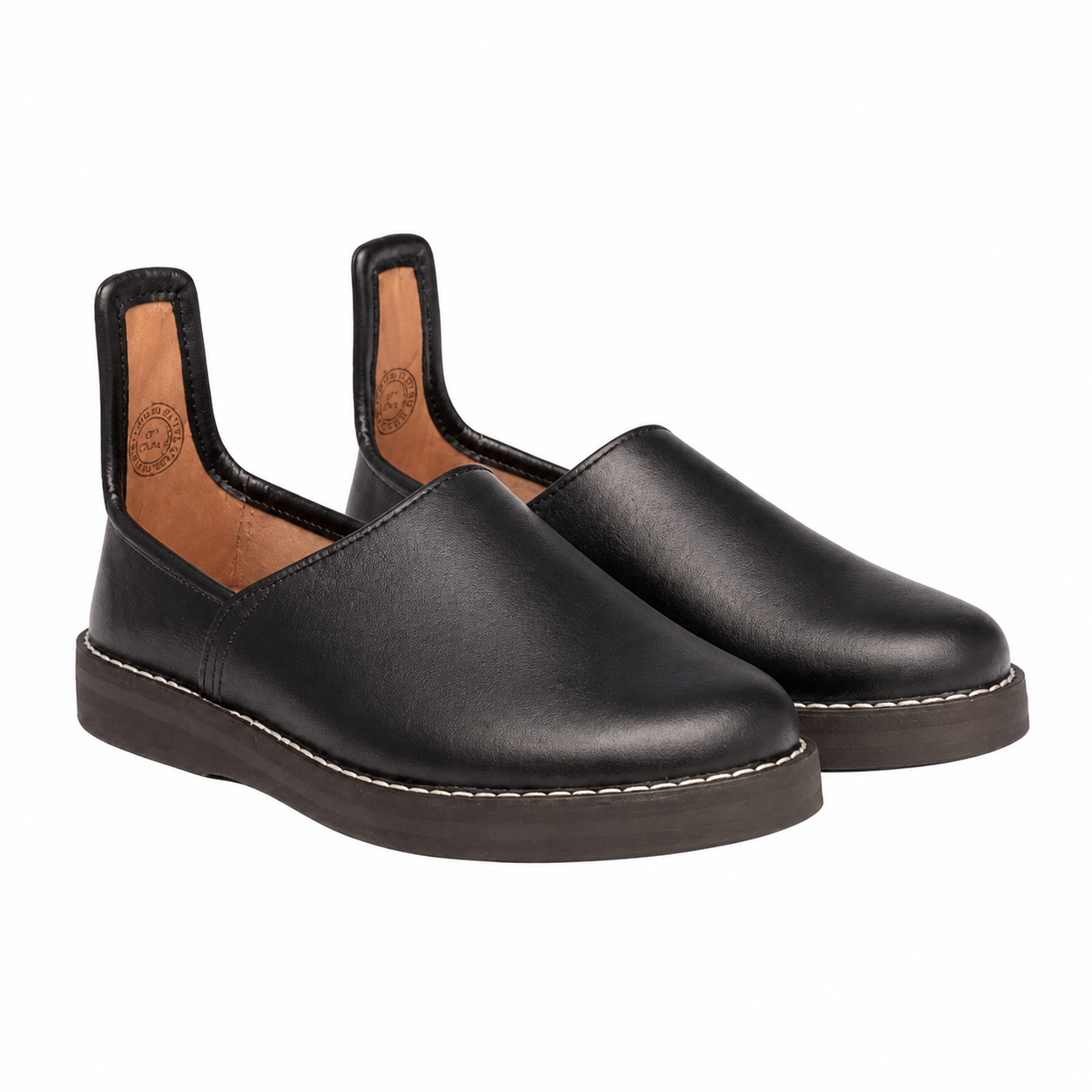 Amazigh Handmade Leather Genuine Traditional Shoes for Men