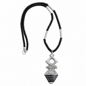 Amazigh Handmade Metal and Stone Distinctive Necklace Halskette