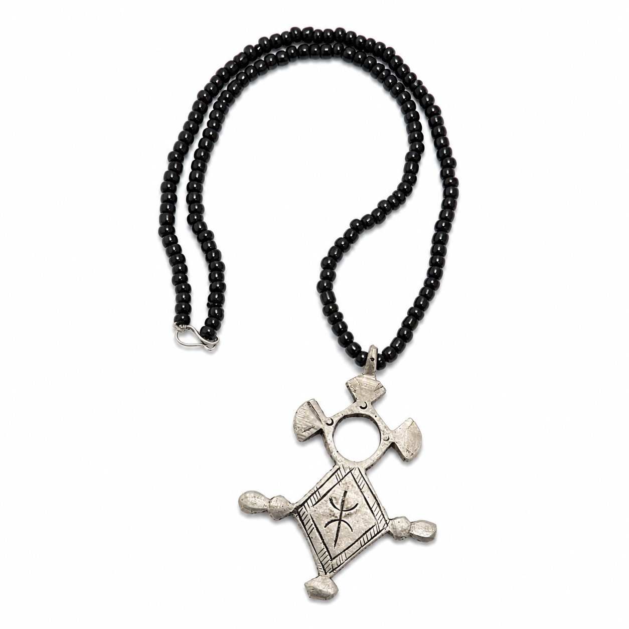 Amazigh Handmade Metal Pendant Ketten Necklace Symbol Style