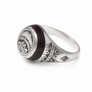 Amazigh Handmade Solid Silver Touareg Engraved Tribal Ring