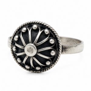 Amazigh Jewelry Traditionnels Marocains Ring Berbère Silver Handmade