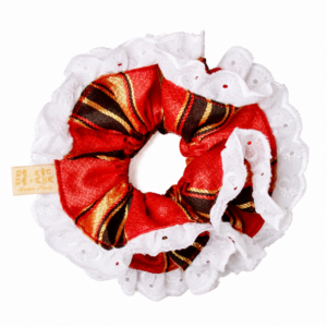 Amazigh Kabyle Fouta Oversized Handmade Scrunchie Hair Accessory