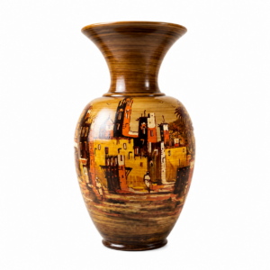 Amazigh Large Floor Handmade Safi Ceramic Hand Vase