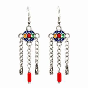 Amazigh Magnifiques boucles d oreilles kabyles métal Earrings