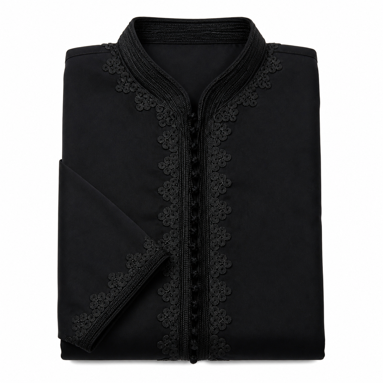 Amazigh Men's Cotton s Handmade Ethnic Shirt Tunic