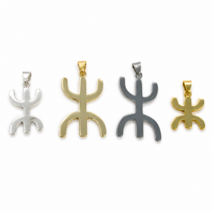 Amazigh PENDENTIFS Berbères Tifinagh Yaz Z Free Man Unisexe