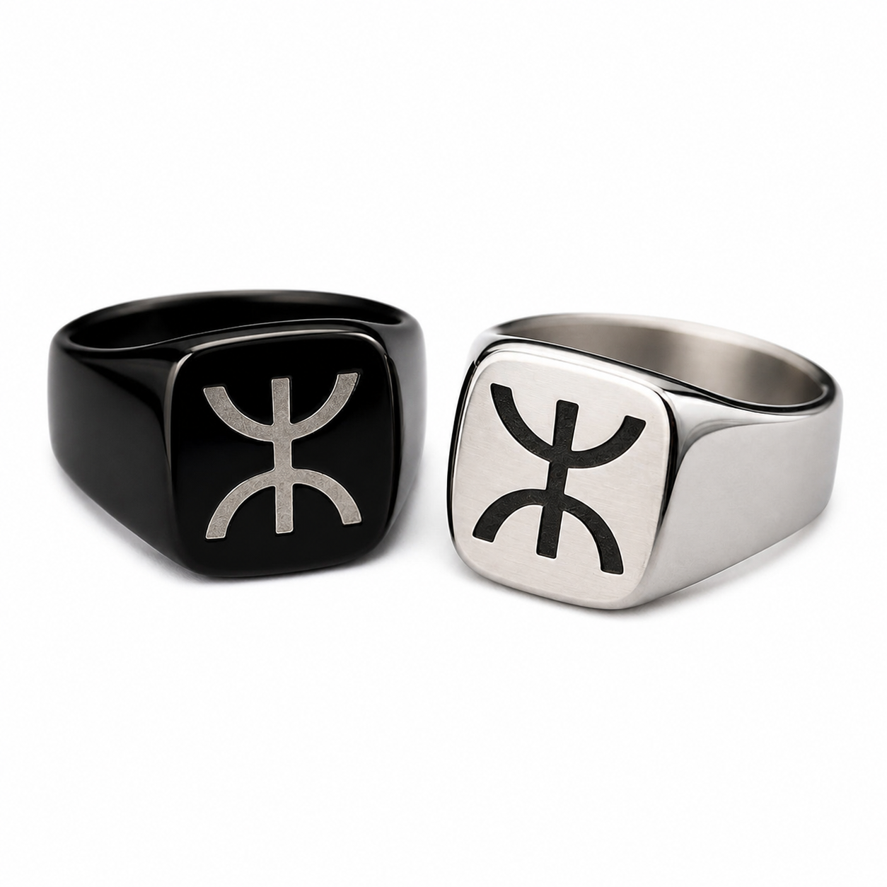 Amazigh Ring Ring kabyle chleuh chaoui chevaliere Signet ring