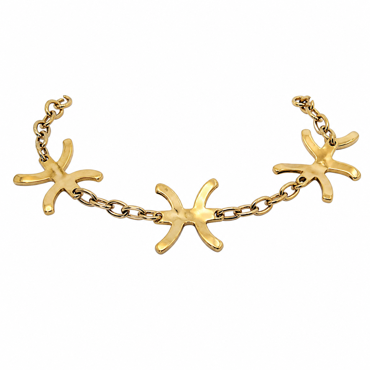Amazigh signe YAZ Tifinagh Gold-Tone Gold Bracelet for Everyday Personal Jewelry Styling