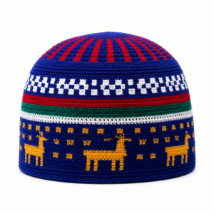 Amazigh Taguiya Crochet Pattern Skullcap Beanie PDF Download
