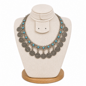Amazigh Tasfift Traditional Handmade Steel Acier Tribal Necklace