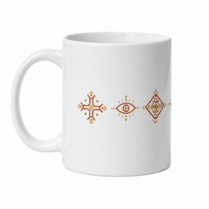 Amazigh Tasse Café Cadeau Tifinagh Mug Symboles Berbère