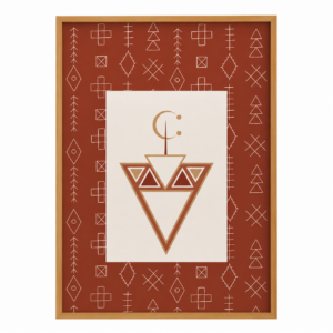 Amazigh Tazerzite Wall Art for Everyday Heritage Style