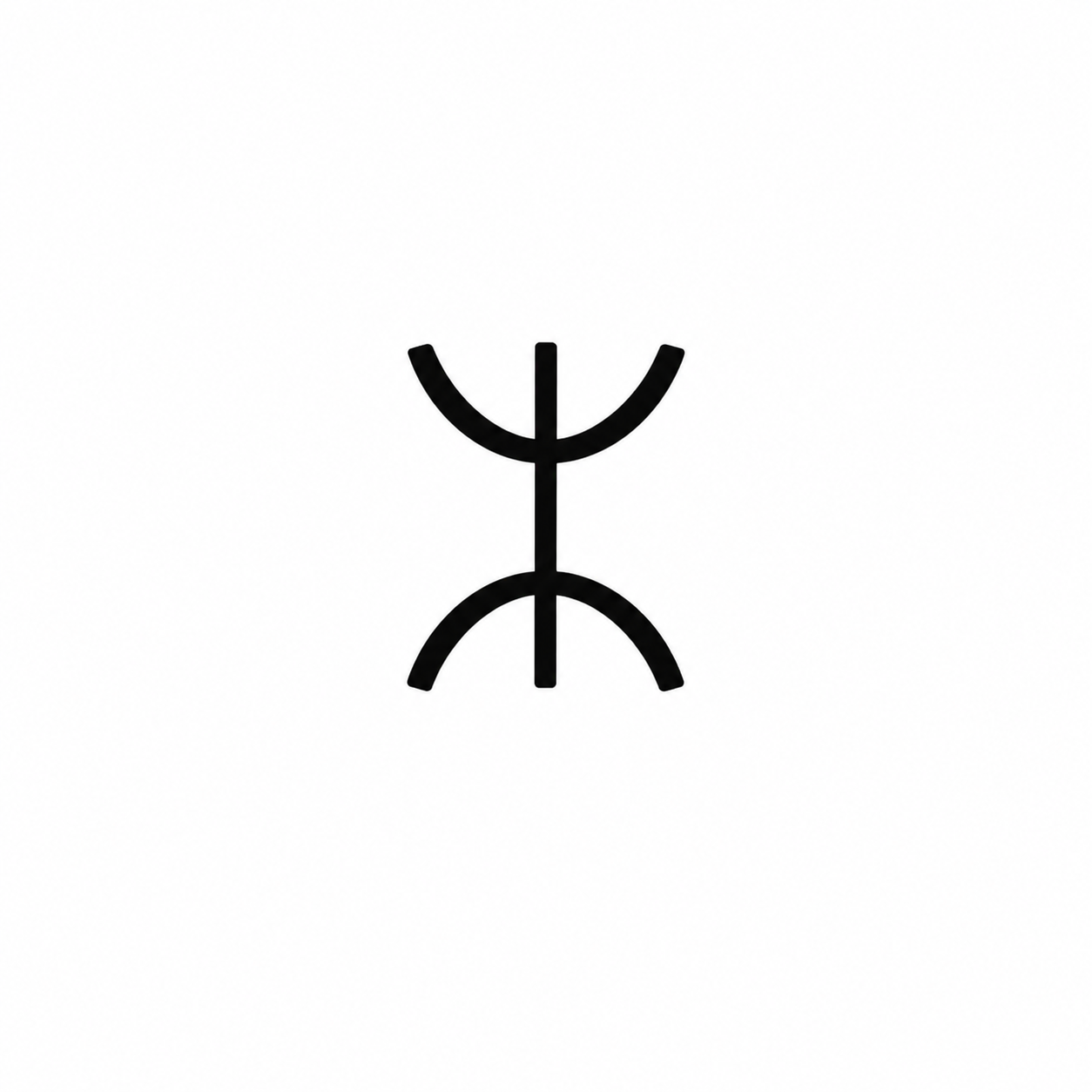 Amazigh Temporary Tattoo Sticker (Set of 4) Oil