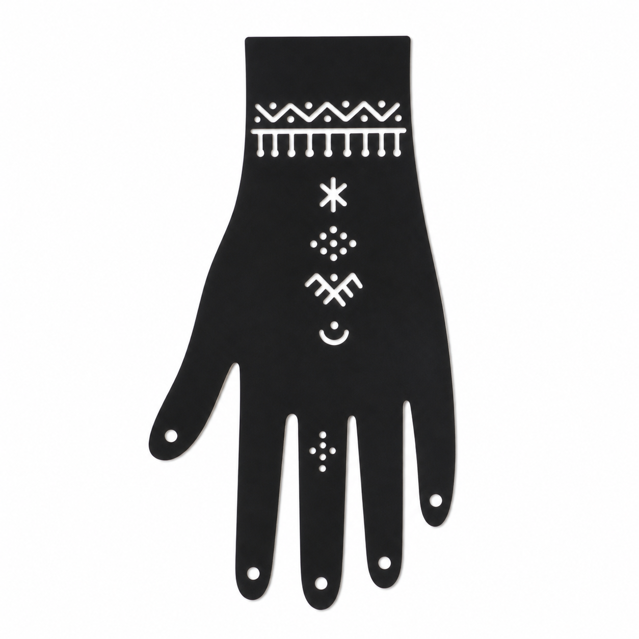 Amazigh Tribal Henna Stencil Set Body Art Design Collection