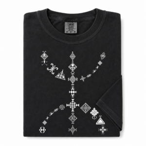 Amazigh Tshirt. Tshirt Dress for Everyday Personal Clothing Styling