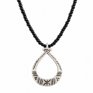Amazigh Tuareg Symbol Pendant Necklace for Everyday Jewelry