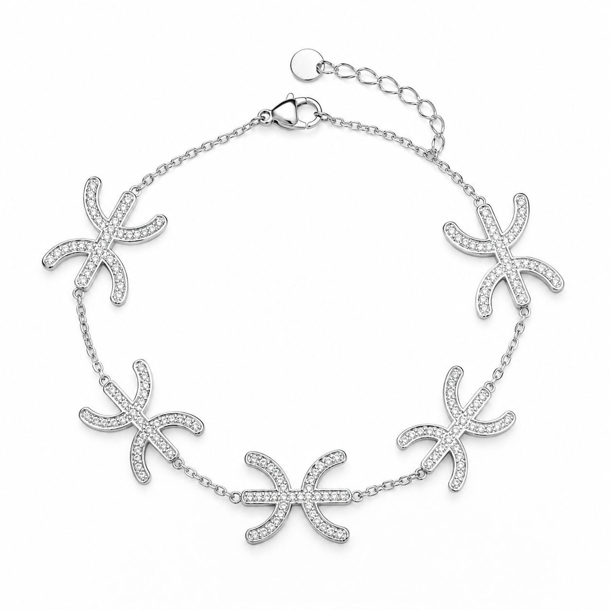 Amazigh YAZ Bracelet with signes in Tifinagh argenté