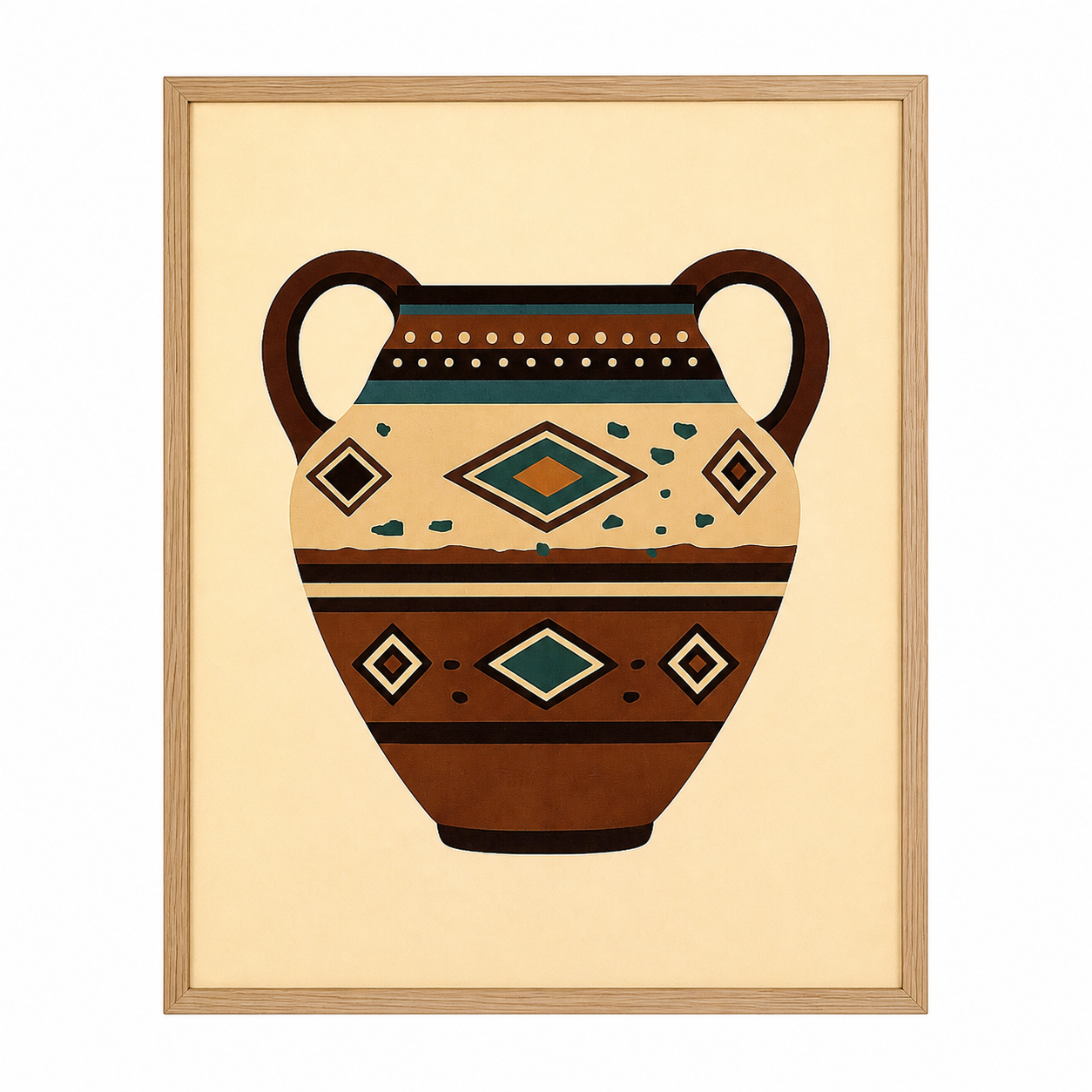 Amazigh YAZ Freedom Symbol Printable Poster Wall Art