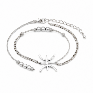 Amazigh Yaz Symbol Stainless Steel Bracelet Heritage Jewelry