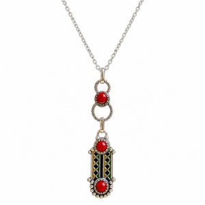 Amazigh Yaz Tifinagh Kabyle Berber Stainless Steel Men’s Pendant Necklace