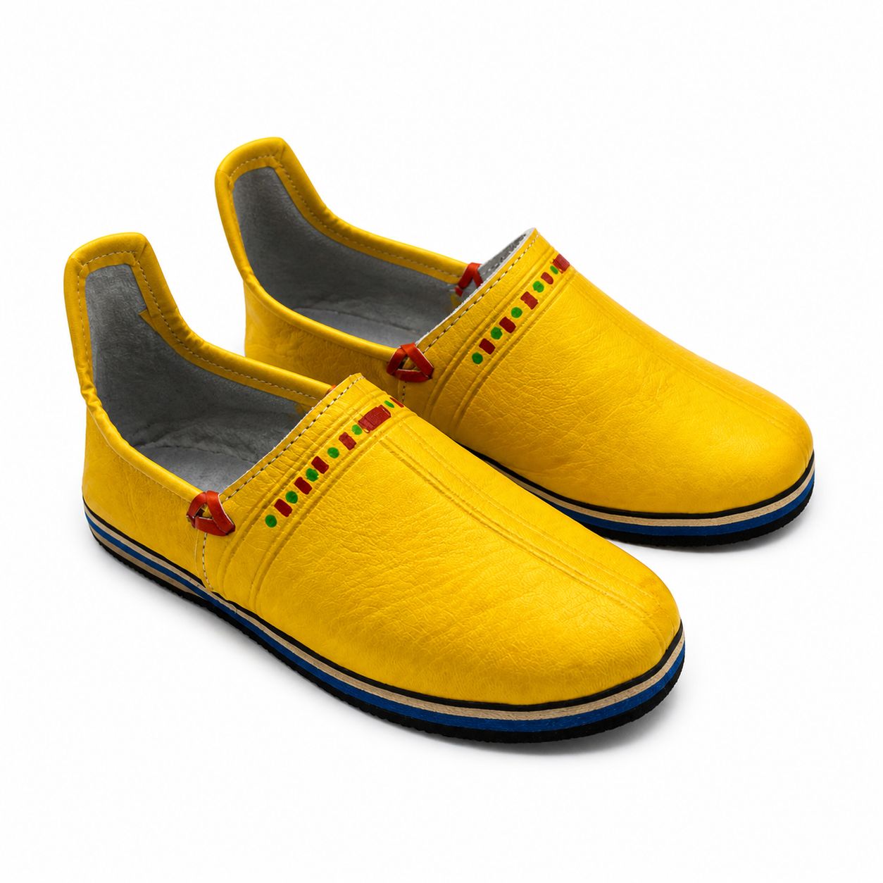 Berber Adouko Idoukan Handmade Leather Slippers for Men