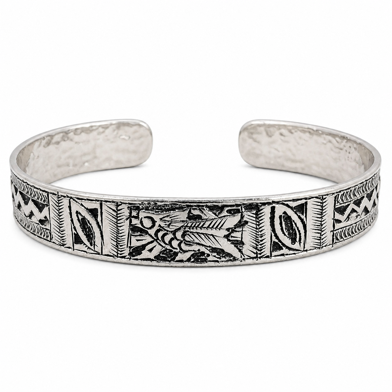 Berber Authentic Handmade 925 Sterling Silver Bracelet Bangle