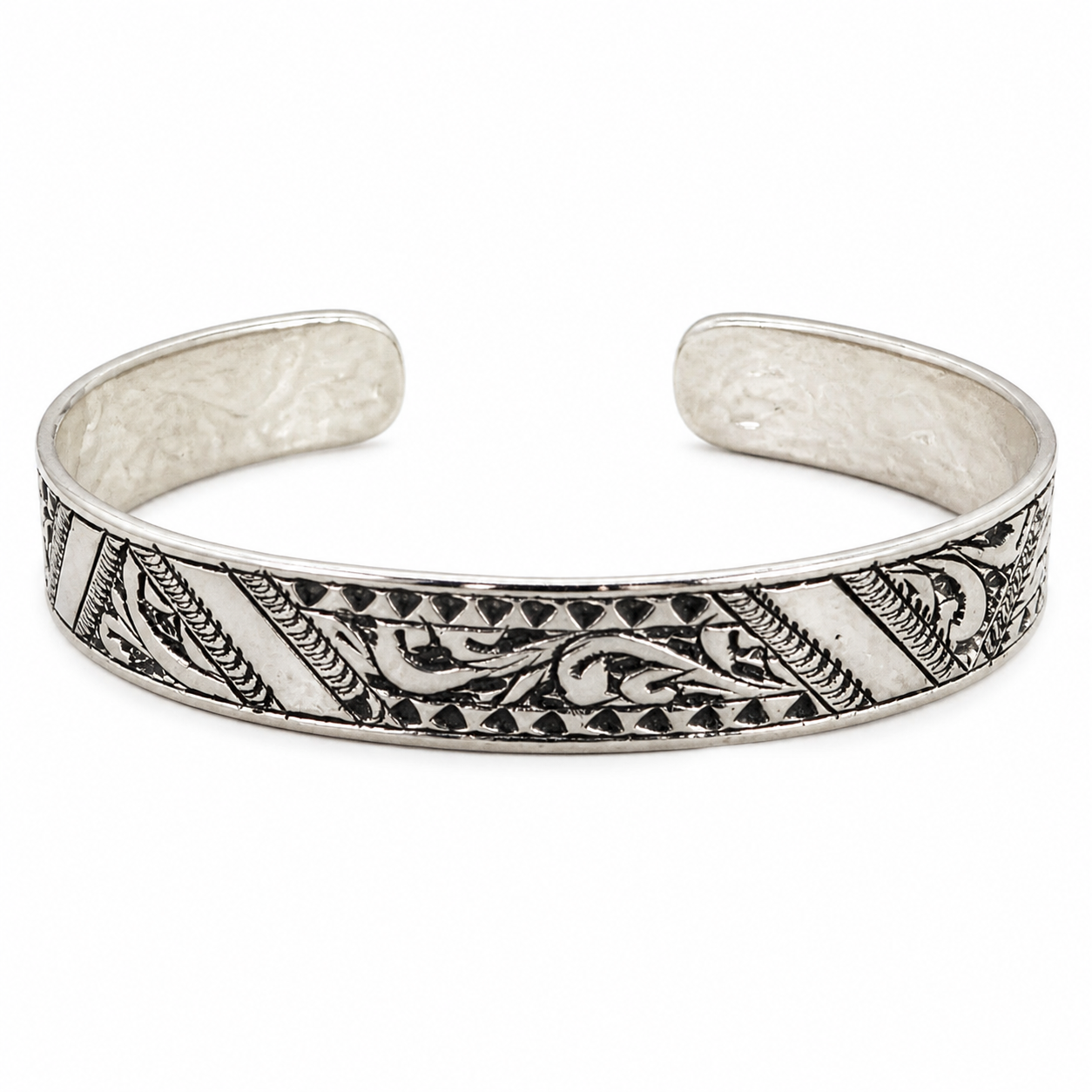 Berber Authentic Silver Sterling Bangle Handmade Tunisian Bracelet