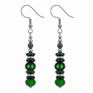 Berber Boucles d oreilles perles en verre Earrings