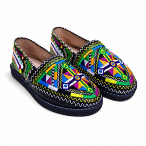 Berber Colorful Embroidered Slippers Babouche Shoes for Women