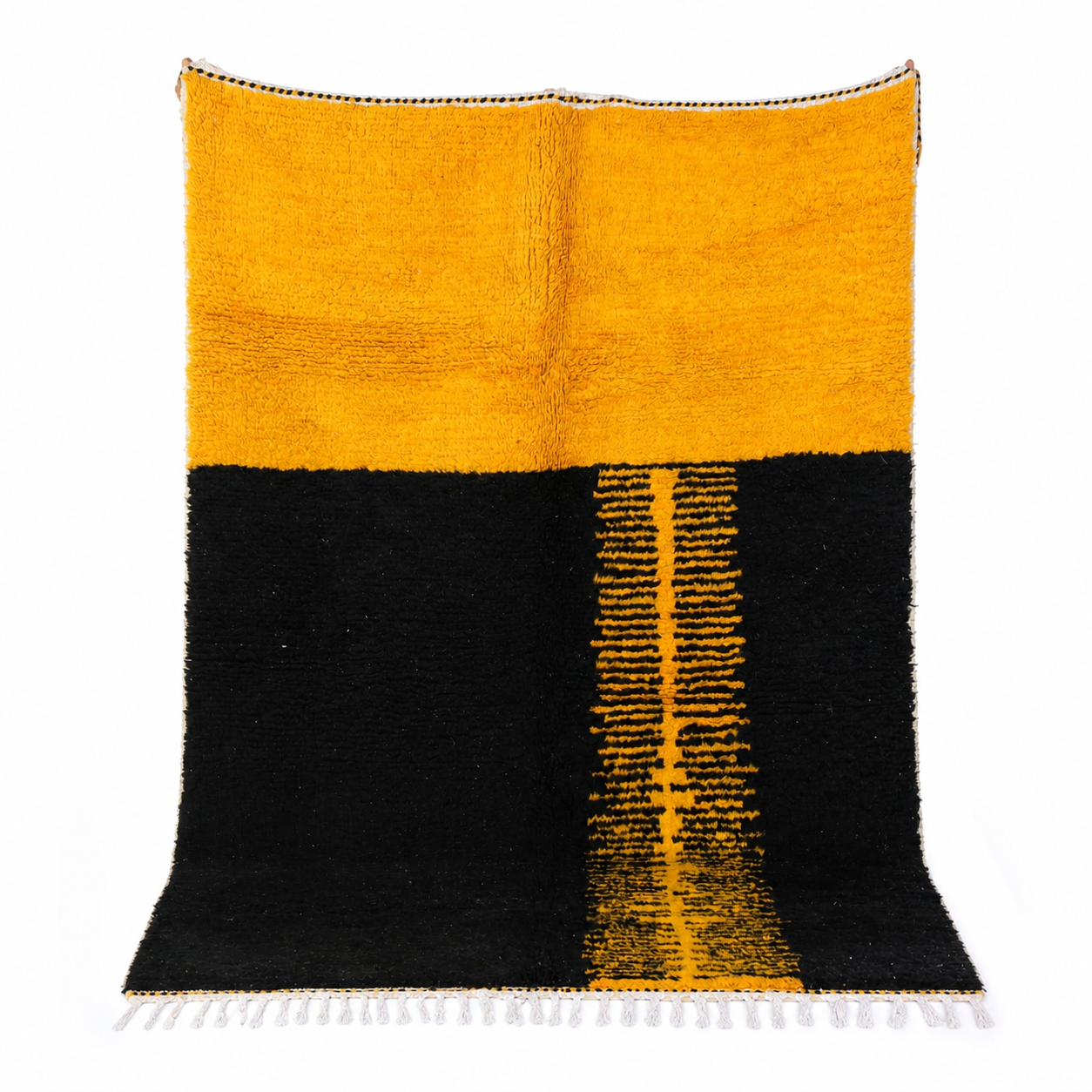 Berber Custom Design Wool Neutral Living room Rug