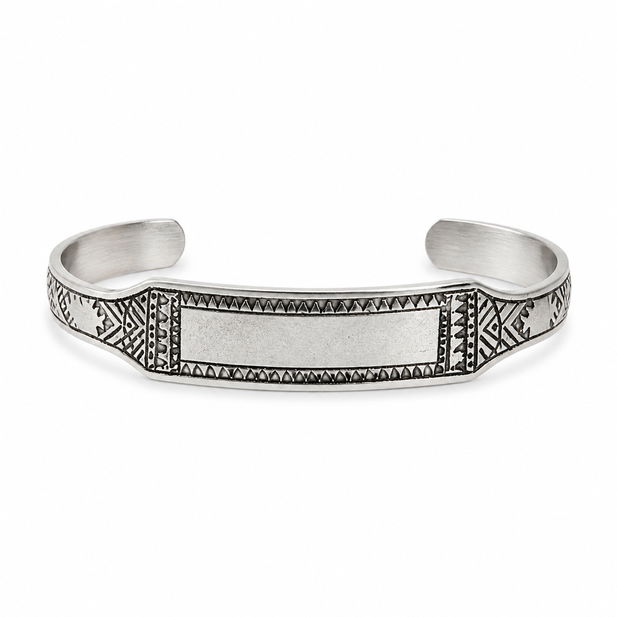 Berber Handmade 925 Sterling Silver Cuff Bracelet Heritage